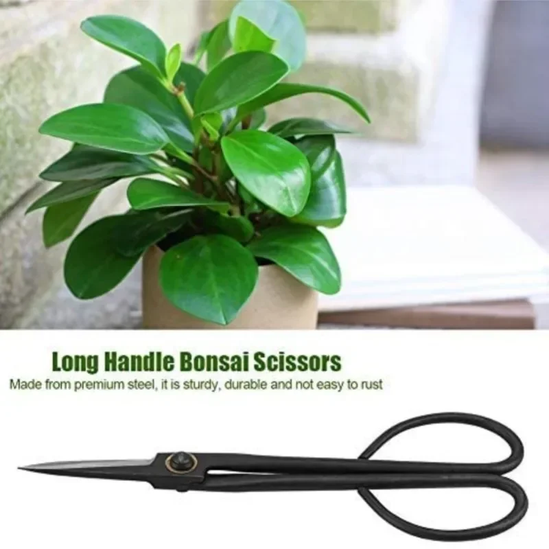 Hand Forged Gardening Long Handled Branch Scissors Bud  Gardening Scissors Bonsai Tool Scissors Gardening  hand tools