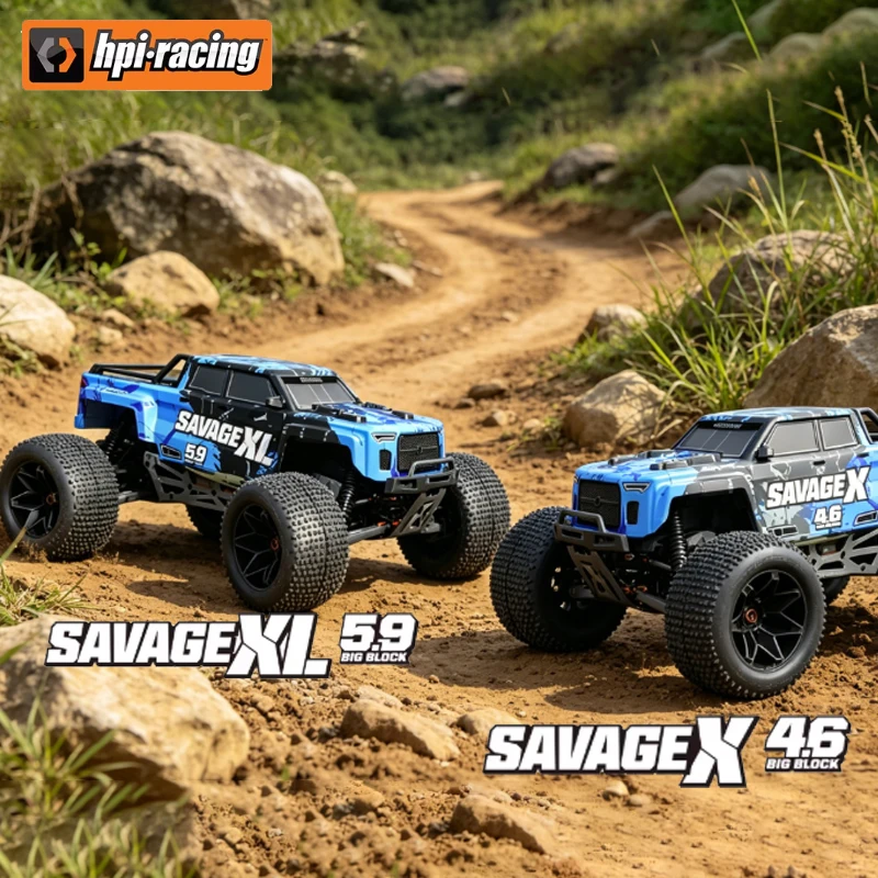 

Радиоуправляемый нитро-монстр-трак HPI Racing Savage X 4 6/5.9 GT 6 1/8, полноприводный внедорожный автомобиль для взрослых любителей, 160585/6