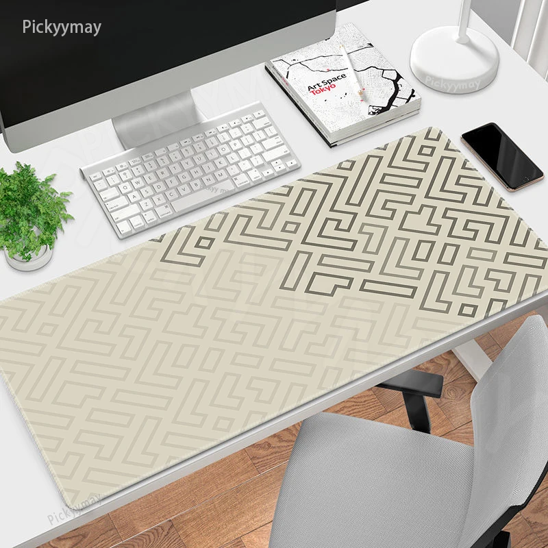 Geometric Mouse Pad Gamer Mousepads Office Mouse Mat Large Keyboard Mat Desk Pad Big Gaming Mousepad XXL For Computer Laptop