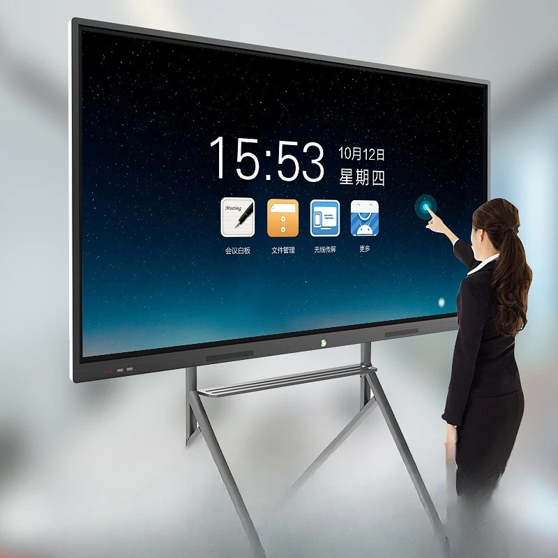 

55-110 inch conference tablet all-in-one machine, multimedia teaching electronic whiteboard touch all-in-one machine display