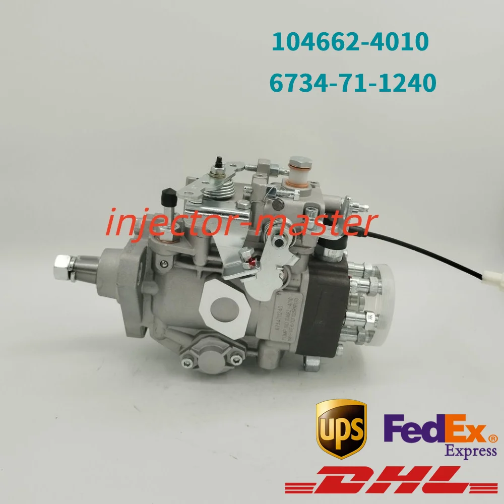 

104662-4010 104762-4010 VE6／12F1125RNP170 Fuel Pump for KOMATSU 6734-71-1240