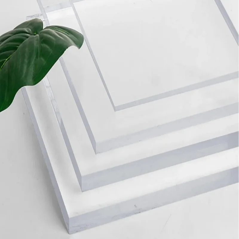 Imagem -02 - Placa de Plástico Transparente Alta Material Folha Modelo Faça Você Mesmo Modelo Parte Acessórios Espessura mm mm mm 1pc