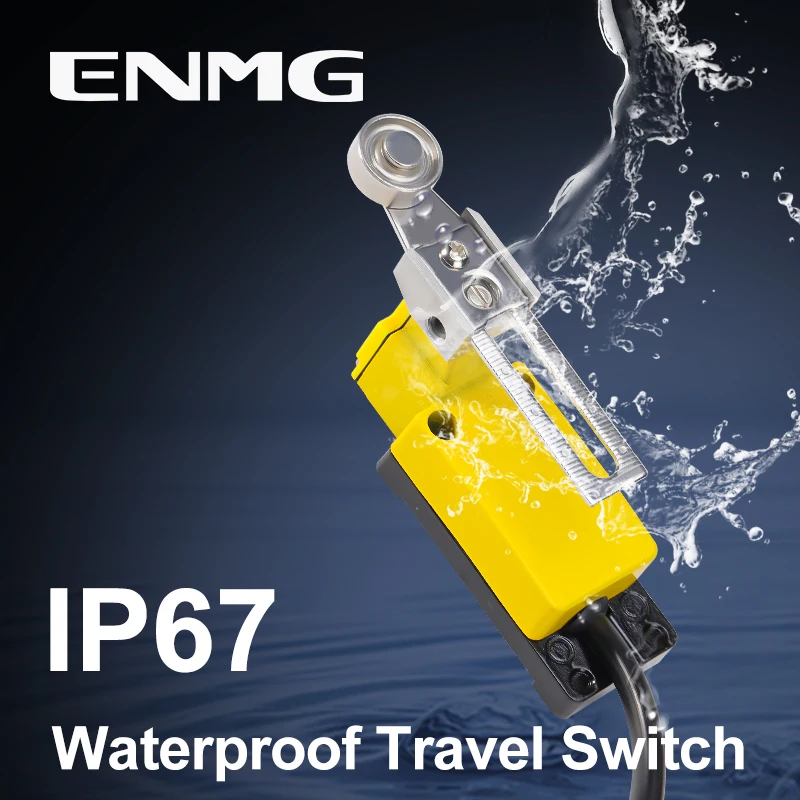 ENMG Waterproof Travel Switch ET8108-CF Limit Switch for Livestock Farm Manure Scraper Limiter Stereo Garage Tower Positioning