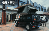 Outdoor 3-4 Person Portable Waterproof 4x4 Off-road Overland Travel Car Camping Soft Roof Top Tent With Annex