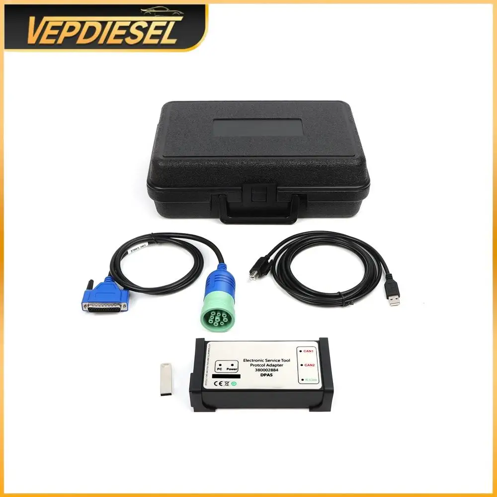 

380002884 V9.8 DPA5 Diagnostic Tool Protcol Adapter Electronic Service Tool for CASE New Holland Tractor Wheel Loader Excavator