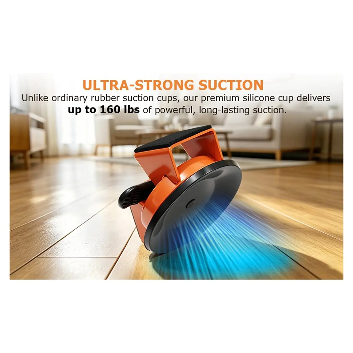 newA10R Floor Fixer Tool Heavy Duty Suction Cup for Laminate Vinyl Wood Flooring Repair Kit