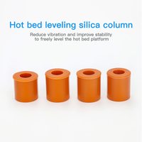 4pcs Silicone Hot Bed Leveling Columns for Ender-3 3S 3 Pro 3 V2 CR-10 10S 10 V2