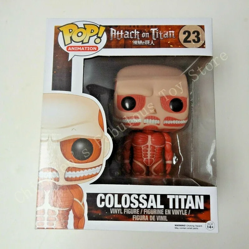 2024 Il nuovissimo funko pop Attack On Titan # 23 # 233 Levi # 235 # 239 tutte le serie EREN # 20 # 21 regali limitati della collezione di giocattoli di action figure