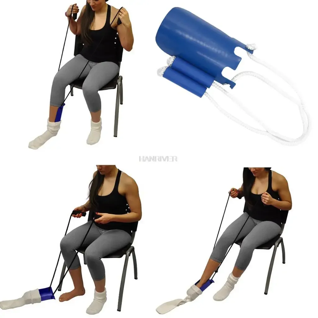 

Sock Dressing Assist Aids Device Helper for Elderly Senior Pregnant Patients Care
