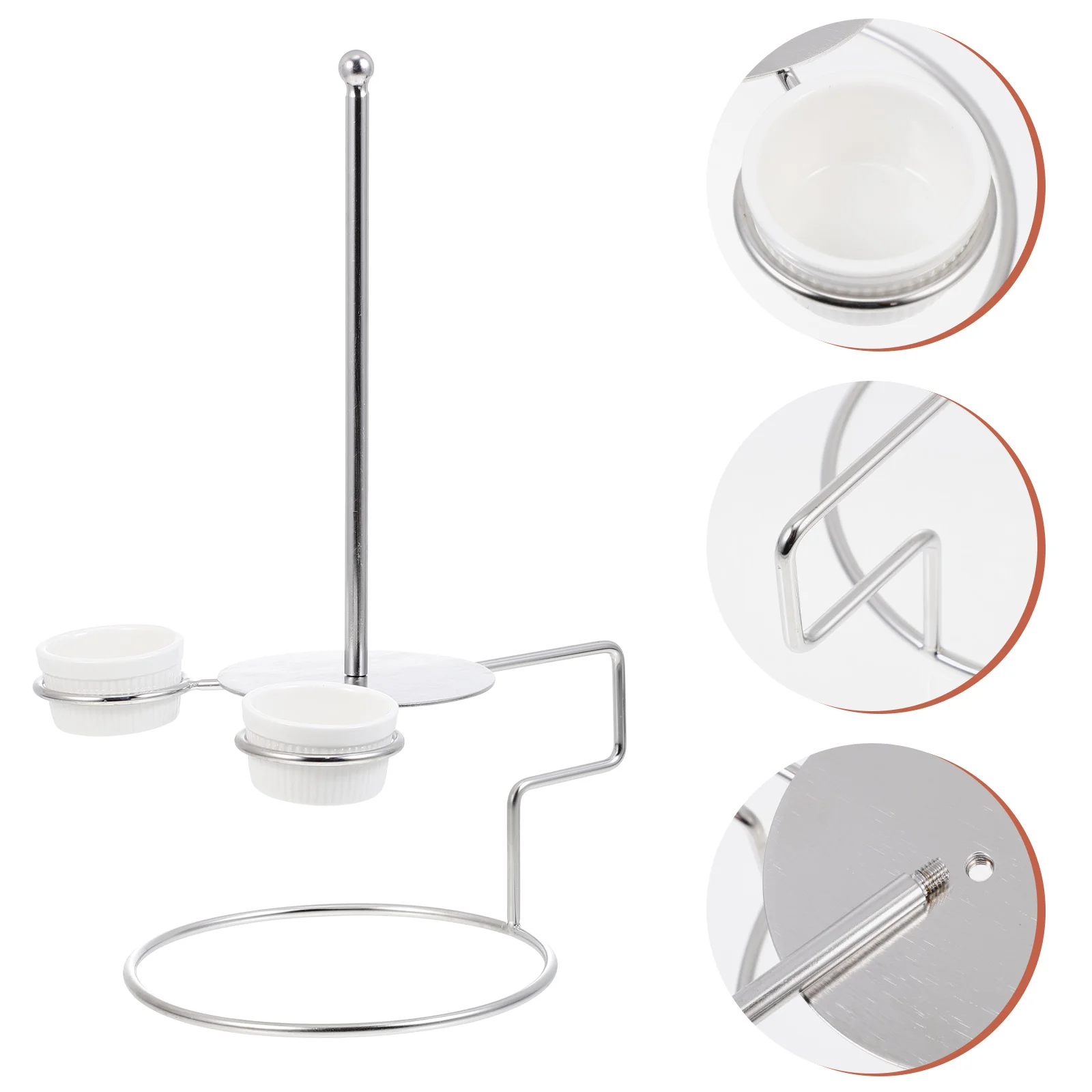 

Onion Ring Holder Donut Display Stand Blower Household Doughnut Rack Children Party Stainless Steel Decorative Banquet