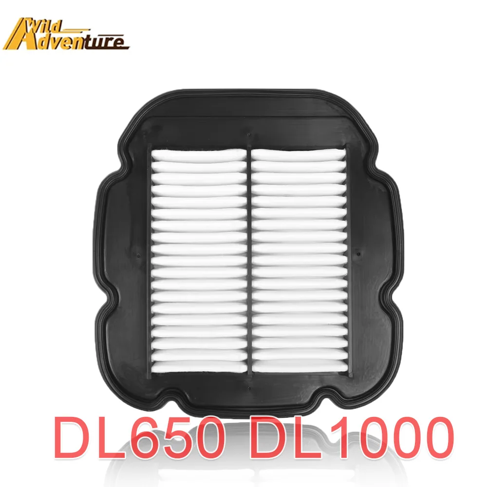 Motorcycle Air Filter For Suzuki DL650 DL1000 V-Strom KLV1000 Intake Element Air Purification Cleaner Clean DL 650 Accessories