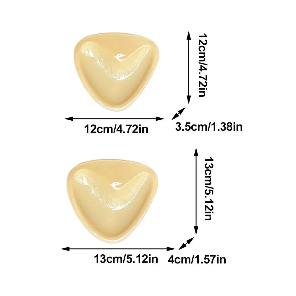 Двусторонний липкий бюстгальтер с эффектом пуш-ап, накладки для груди, утолщенная губчатая Накладка для груди, многоразовая клейкая подкладка для груди