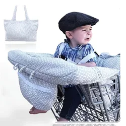 Grande housse de panier de courses et chaise haute pour bébé, housse de panier de courses portable, siège pour bébé, chaise de détente pour bébé