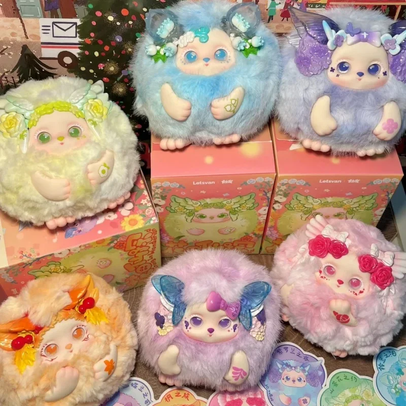 Caja ciega de muñecos de vinilo de la serie Funii Wandering In Wonderiand, caja misteriosa Kawaii, figura de acción de Anime, caja ciega, juguetes de regalo