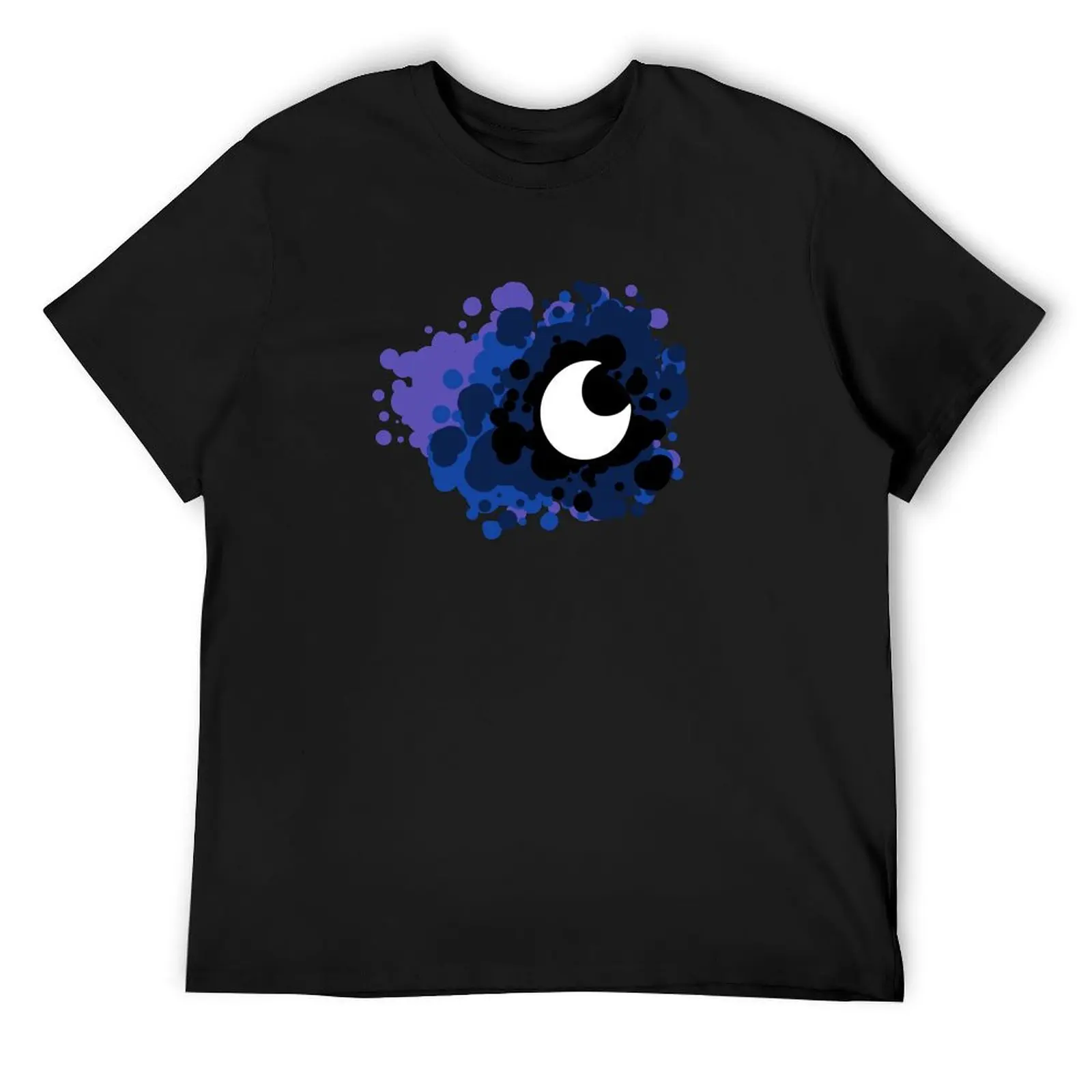 

Princess Luna Cutie Mark T-Shirt summer shirt man clothes anime figures Clothing black t shirts for men