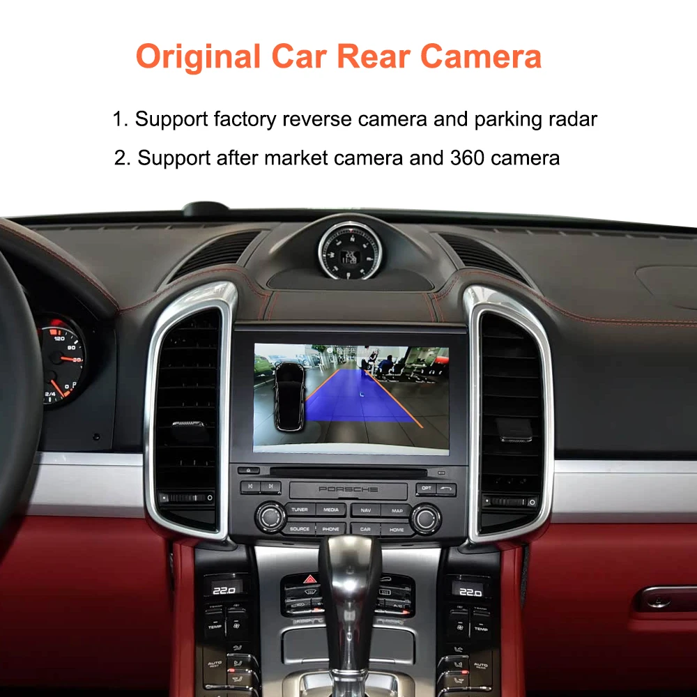 Bonroad OEM-Bildschirm-Upgrade-Modul für Porsche Cayenne Cayman Panamera PCM 4.0 2017-2018 Wireless Carplay Android Auto Interface – Detail 9
