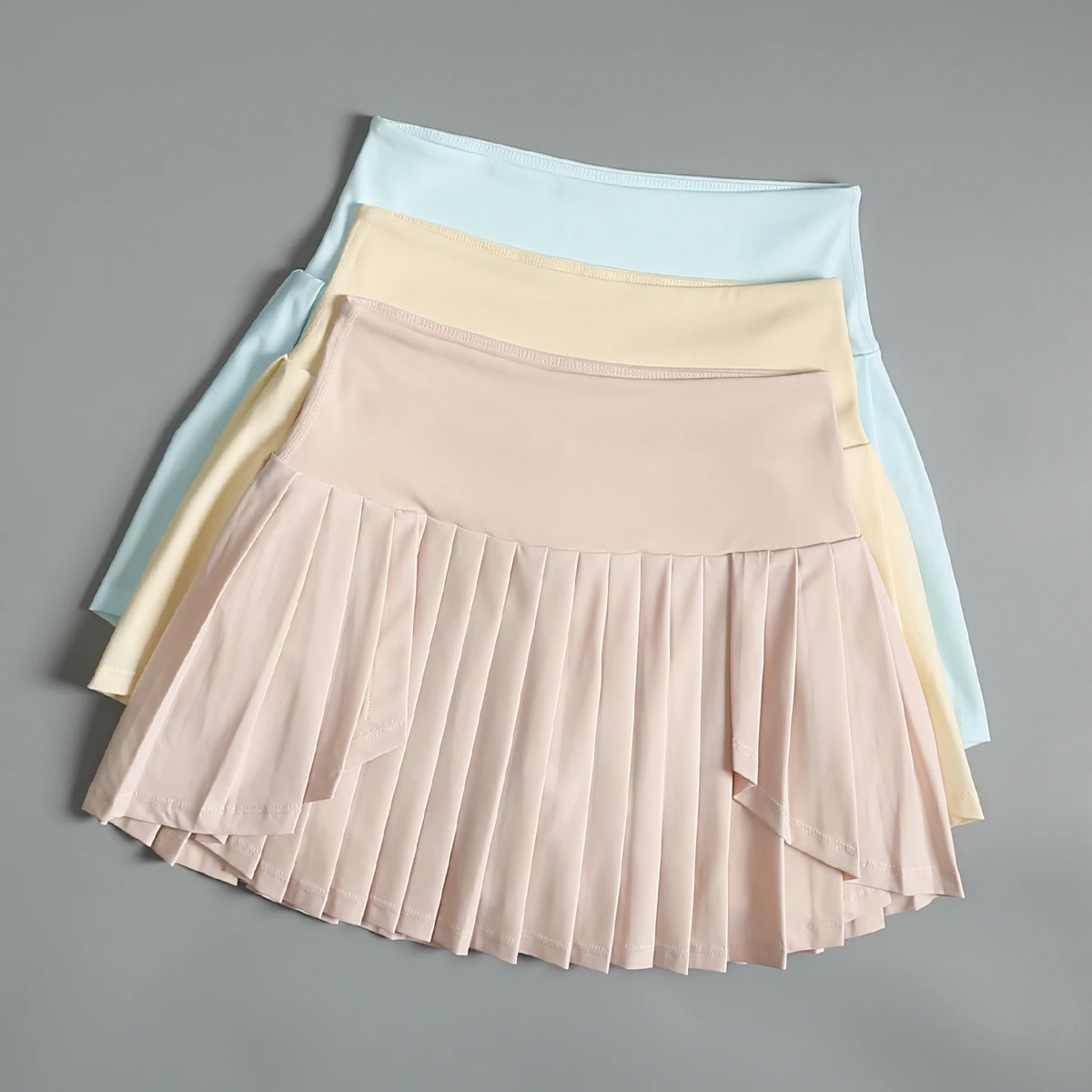 

Pleated sports skirt for women summer anti-exposure badminton fitness skirt slimming yoga running speed dry tennis skirt