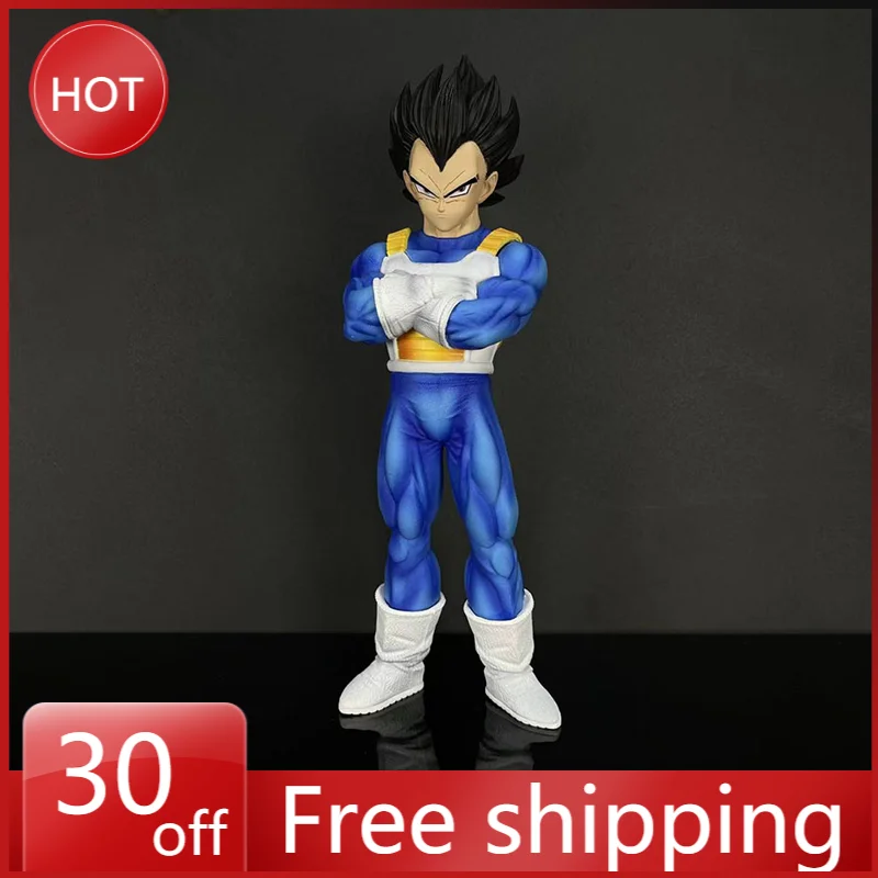 24cm Dragon Ball Gk Infinite Vegeta Z Warrior Standing Pose Model Peripherals Collection Ornaments Pvc Kids Toys Holiday Gifts