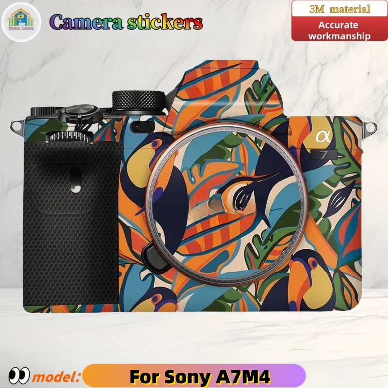 

For Sony A7M4 Camera stickers, DIY skin,Precision tailoring wear-resistant protective film