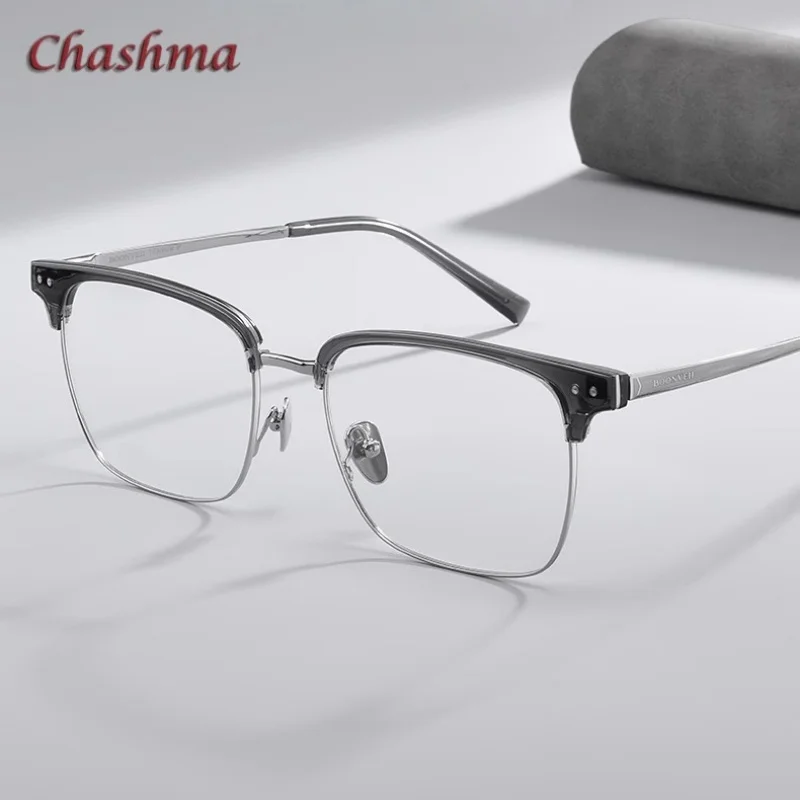 

160mm Width Glasses Titanium Frame Overisze Gafas Men Wide Face Optical Eye Wear for Myopia Prescription Lenses Male Spectacle