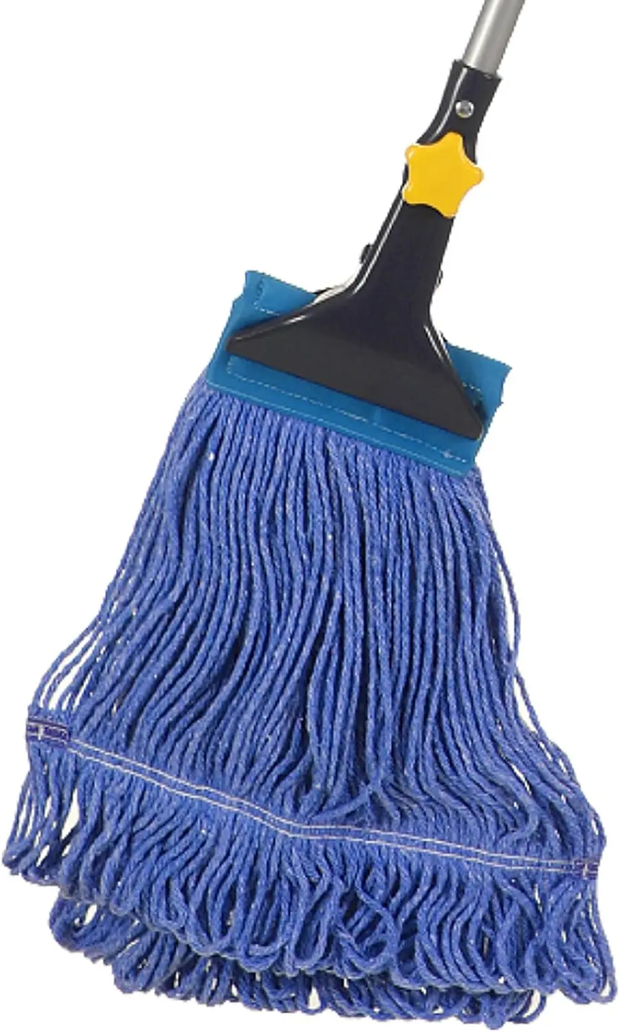 

Прочная хлопковая швабра для влажной уборки с телескопической железной ручкой, профессиональный инструмент для уборки полов, 55,1 дюйма