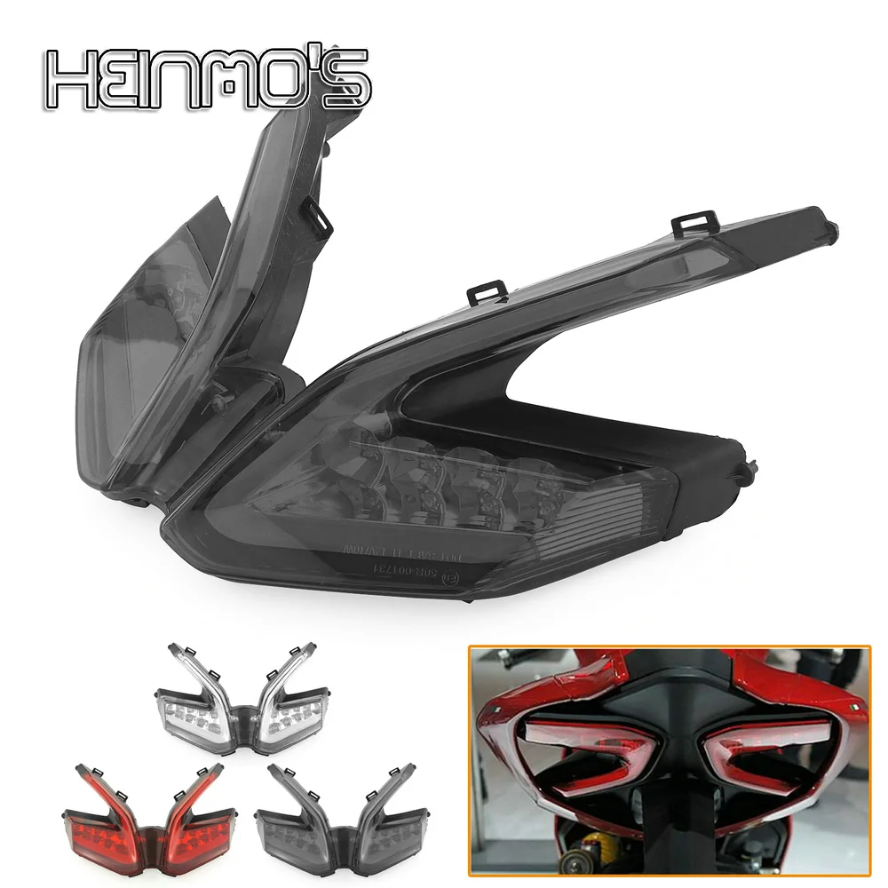 

LED Taillight For DUCATI 899 Panigale 2014 2015 959 1199 S R 1299 Motorcycle Rear Tail Light Turn Signal Lamp Brake Bulb Kit