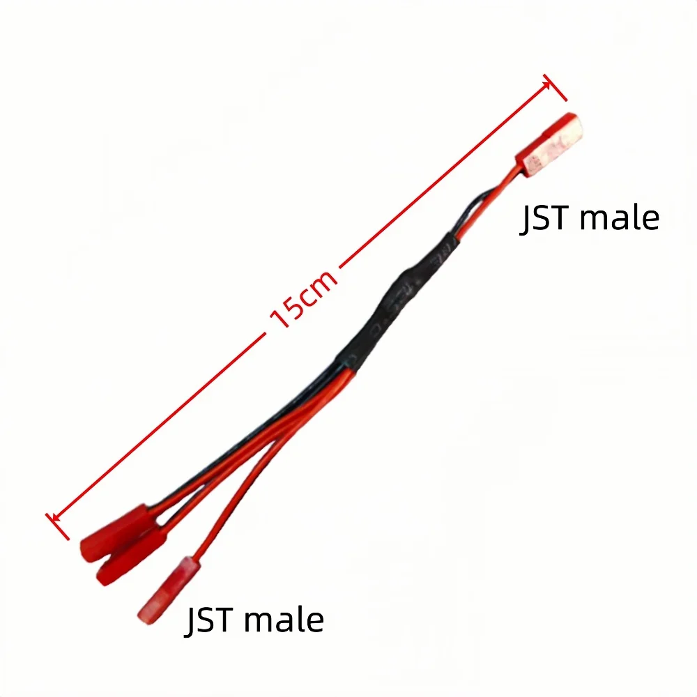 Câble trois en un, alimentation externe, câblage externe JST pour voiture de course RC 1/10 Defender Traxxas Trx4 TRX-6 Tactical Unit Bronco