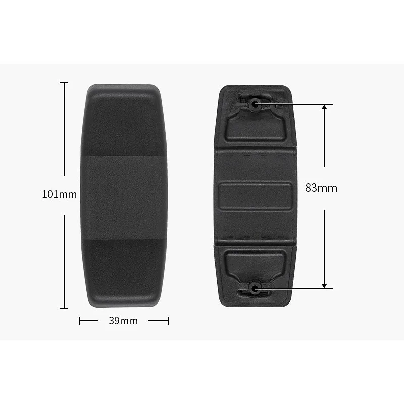 V22 U72 Heavy Duty Reinforced Plastic Luggage Hinge Base Replacement for Samsonite Travel Suitcase Repair Spare Accessory Kit