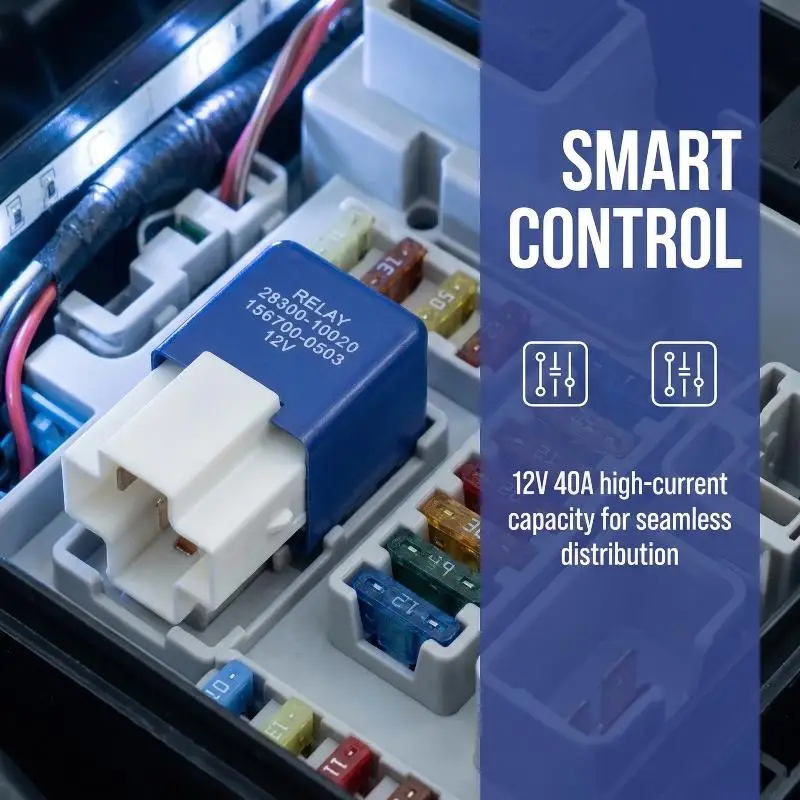 

1Pcs Auto Accessories New 12V 40A Starter Relay Car Replacement Part 2830010020 28300-10020 For Camry Corolla Highlander