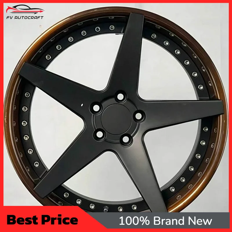 

【2026】3 Piece Forged Wheels Deep Dish Lip 19 20 21 22 24 Inch 5x112 For Lamboghini Huracan Aventador