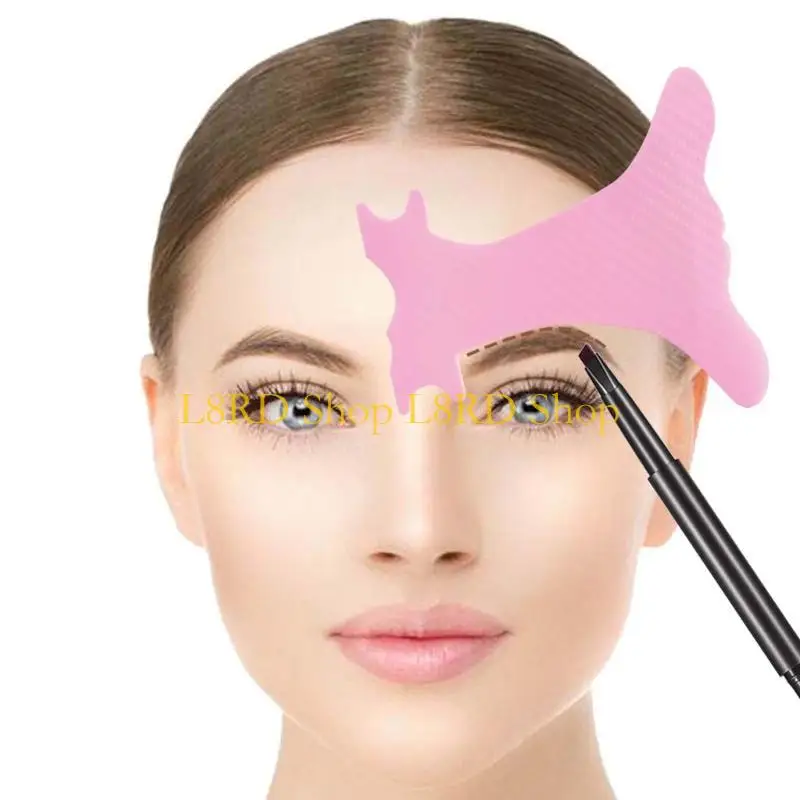 L8RD EyeLiners Drawing Aid preciso Mapeo cejas Reglas Cerricas Cosmética