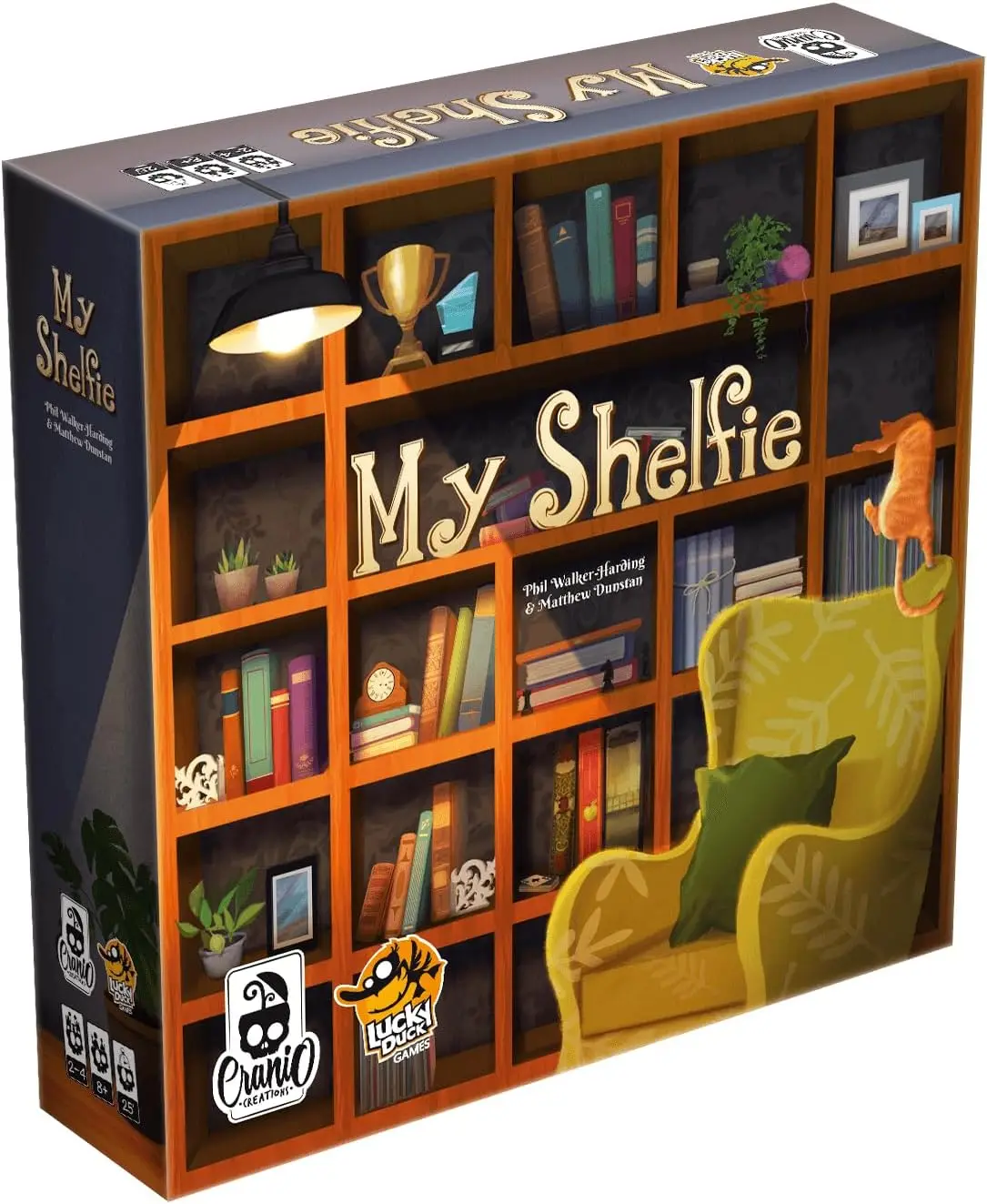 

My Shelfie Board Game - Organize & Show Off! Strategy Game for Ages 8+, 2-4 Players, 30 Min Playtime