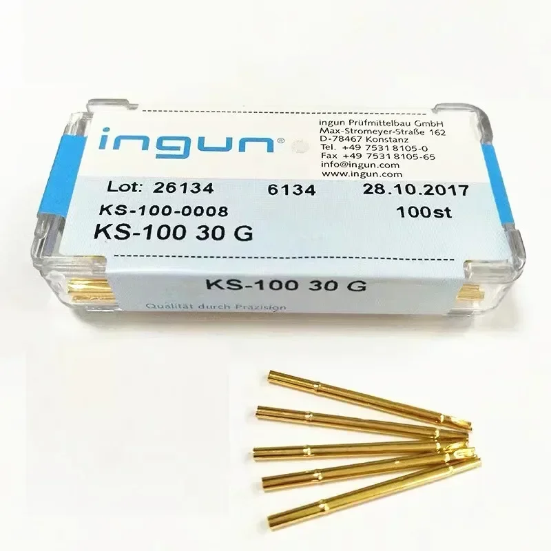 100PCS/box NGUN Testing Needle Sleeve KS100 30G 1.7mm Welding Wire Needle Sleeve