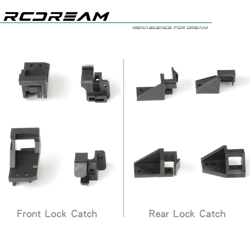 RCDream Lock Catch Mount / Push-Button for Wild-defender RD110 RD130 RD90 Parts #D1A13-1 D1A13-2 D1C9-1 D1C9-2