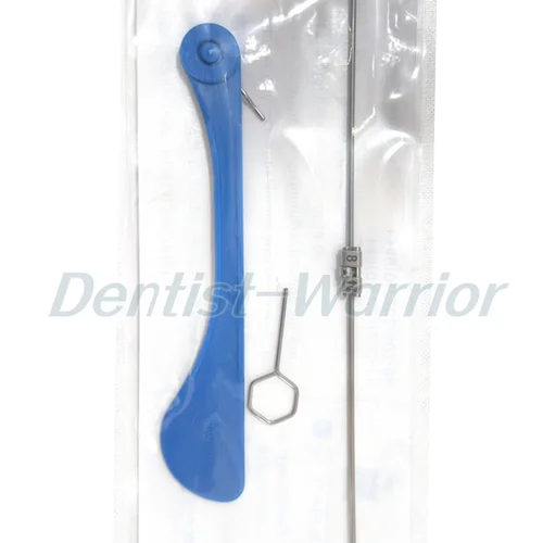 Imagen 2 del producto Mini tornillo de expansión de ortodoncia Dental expansor palatal rápido Dental con llave giratoria 8/11mm