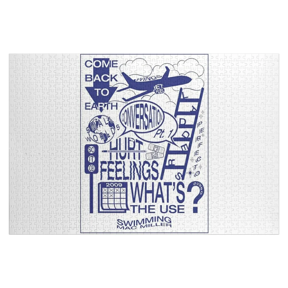 Album Mac Swimming Cool Jigsaw Puzzle Jigsaw For Kids Toys For Children Animal Puzzle