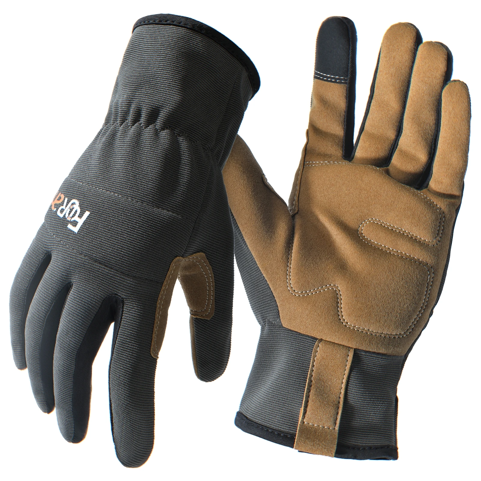 1Pair High Performance Multi-Purpose Light Duty Work Gloves For Men&Women Breathable & High Dexterity Touch Screen For Multipur