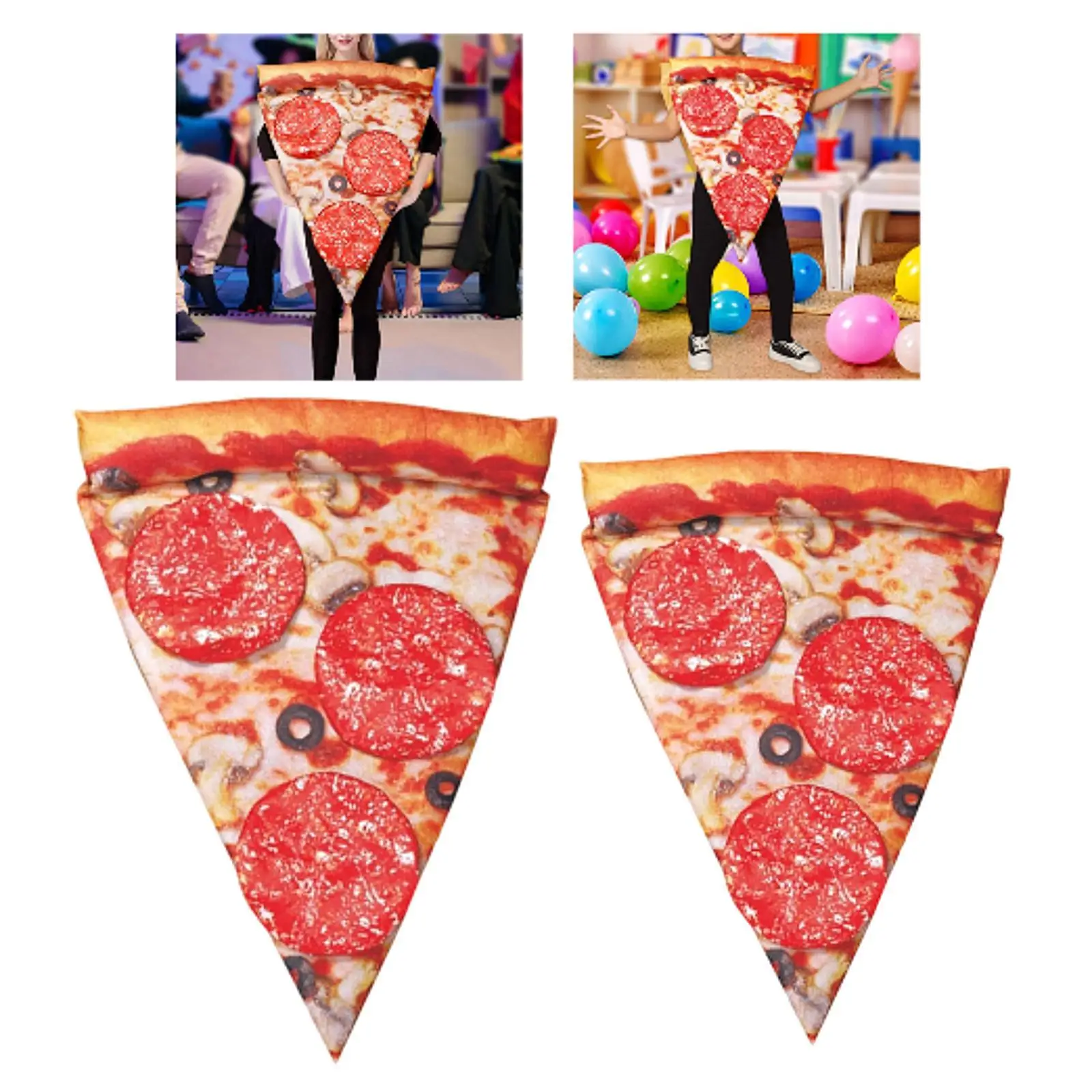 

Костюм пиццы на Хэллоуин для маскарада, сценических выступлений и тематических вечеринок