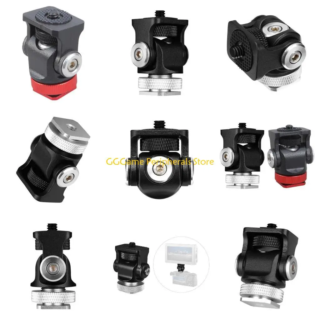 

U55B Versatile Hot Shoe Mount Camera Monitors Holder for Camera Monitors & Microphones