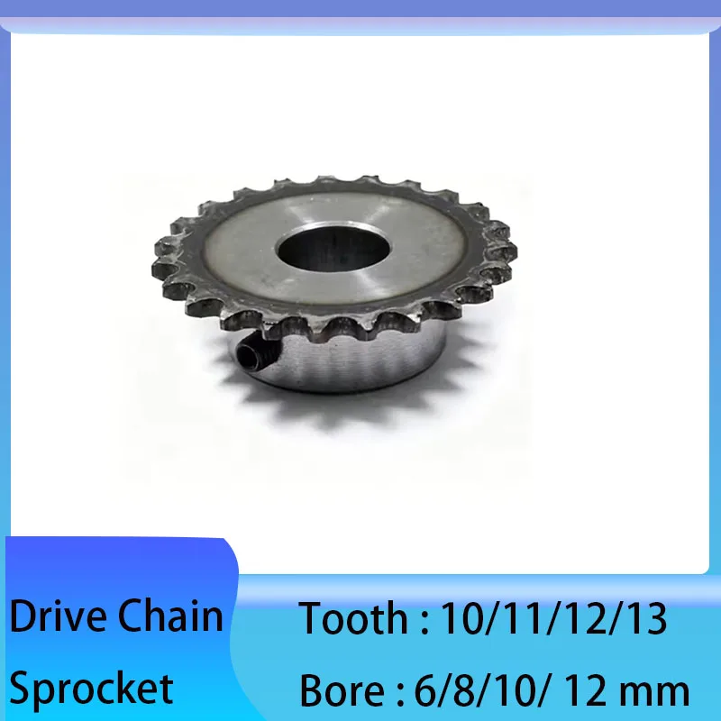 1/3/8/10 Pcs Precision 04C 45 # Steel Chain Wheel Platform Wheel 10 -13 Teeth Finished Hole Screw Hole M5