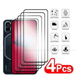 2/4PCS Tempered Glass For Nothing Phone 1 Screen Protector For Nothing Phone 1 Full Glue Phone Glass Film For Nothing Phone 1