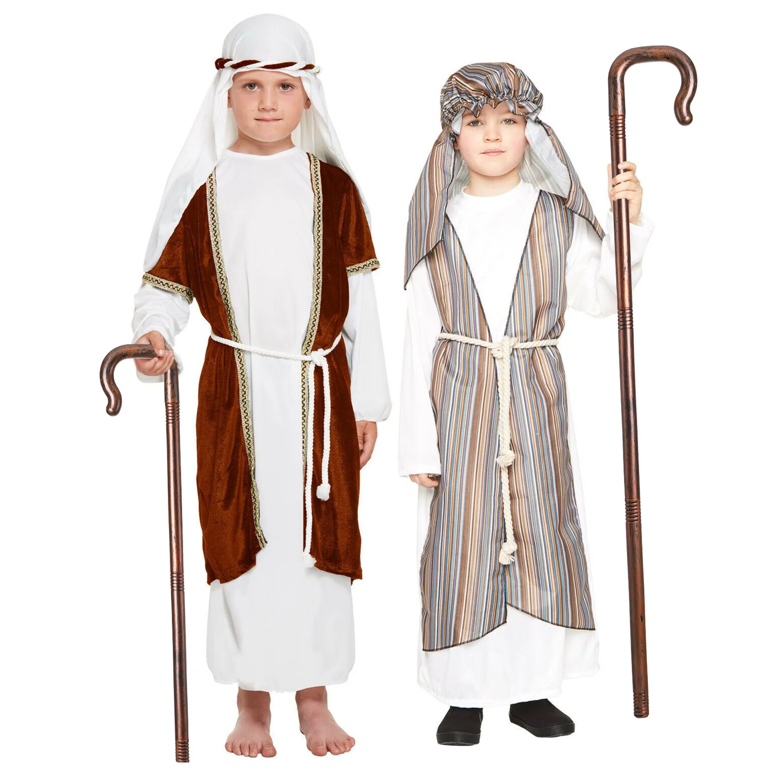 

Halloween Party Prop Portable Plastic Walking Stick Stage Performance Decorative Staff Lightweight Durable Cosplay Accessory