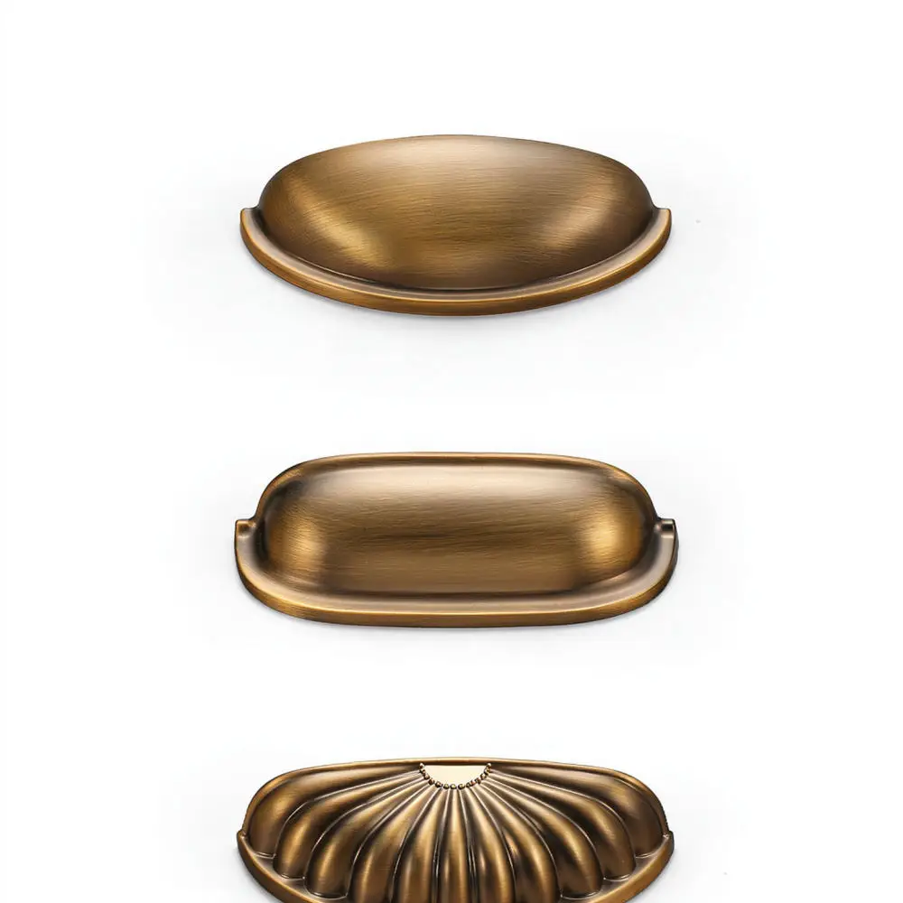 Elegant Antique Bronze Furniture Knob Aluminum Alloy Cabinet Handle For For Yijia Wardrobe Drawer Cupboard Door Hardware