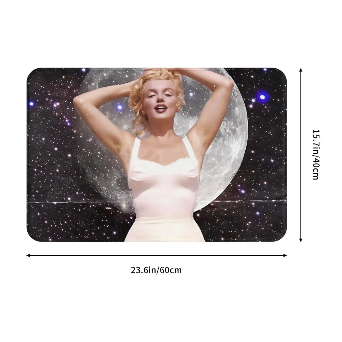 Collage Marilyn Monroe Sex Goddess Non-slip Doormat Carpet Bath Kitchen Mat Welcome Home Modern