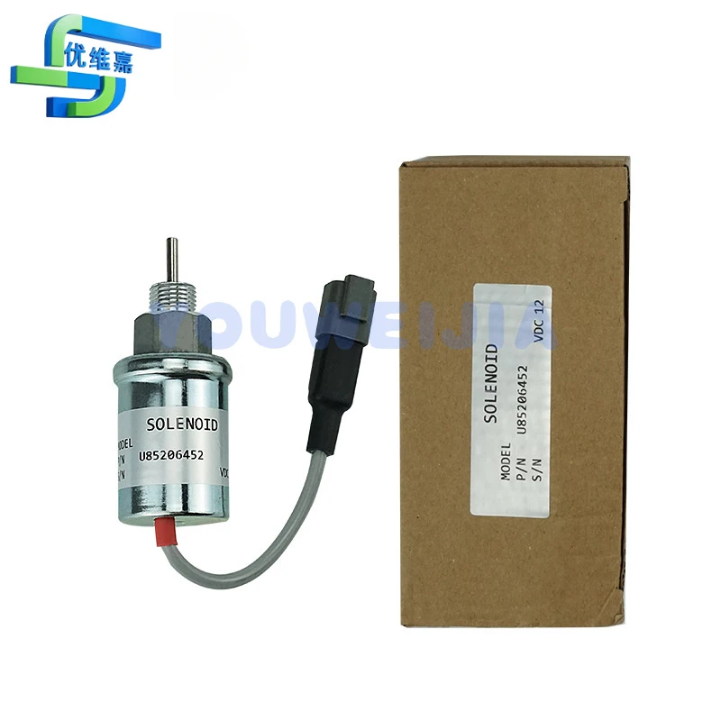 

U85206452Excavator parts flameout switch Oil Cut-Off Solenoid Valve