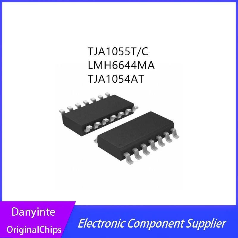 10Pcs/Lot TJA1055 TJA1055T TJA1055T/C LMH6644MA LMH6644 S TJA1054 TJA1054T TJA1054AT TJA1054A  SOP14