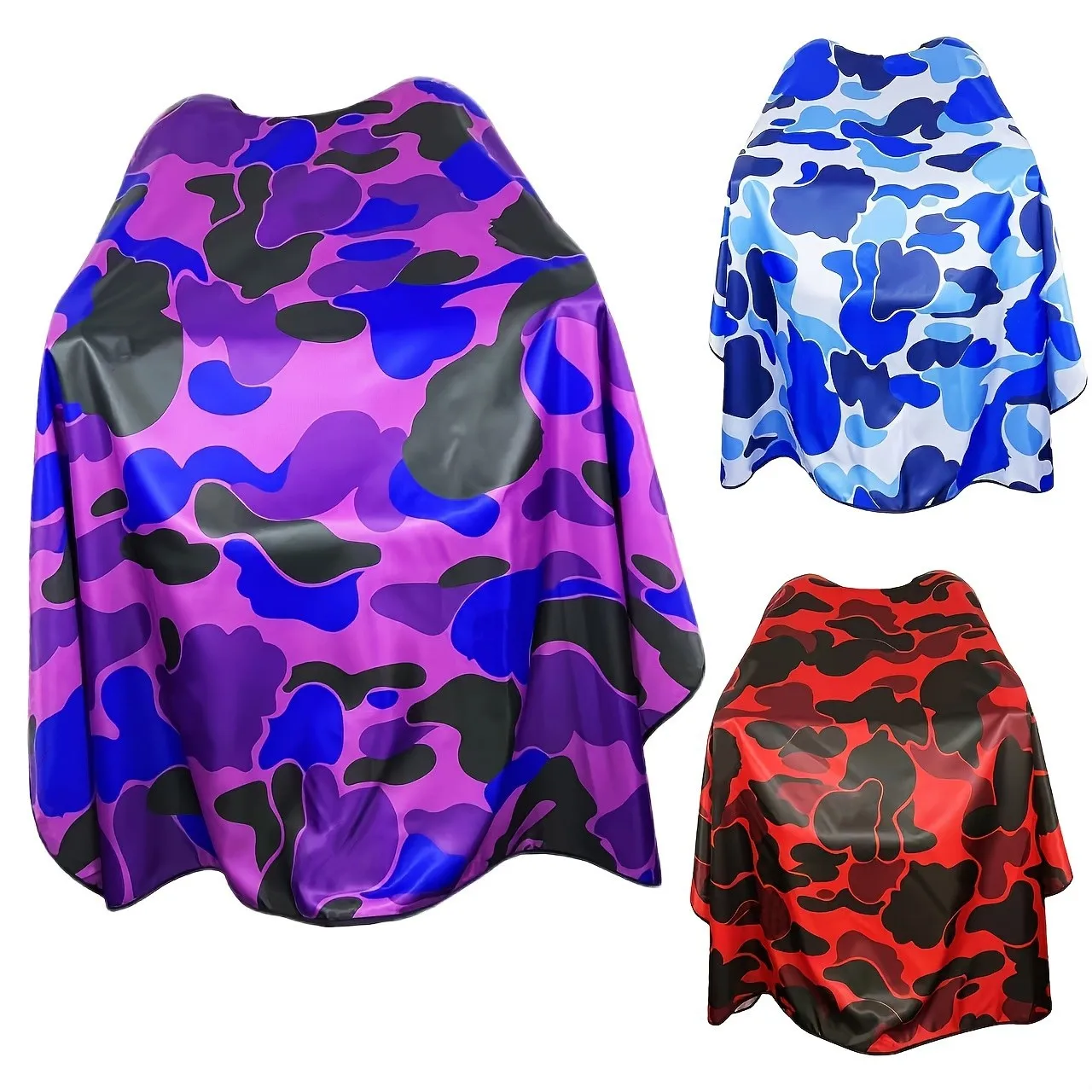 

Barbershop Shawl Digital Printing Heat Transfer Screen LOGO Waterproof Hair Salon Hair Cutting Adult Wrap