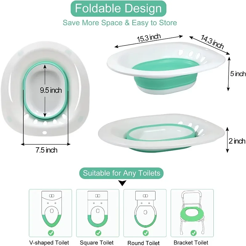 

environmental protection women postpartum steam bidet collapsible plastic bidet toilet seat wholesale bathroom cleaning