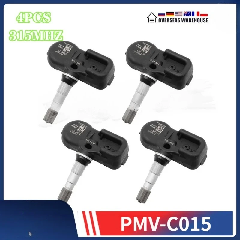 

PMV-C015 4260748010 4260706030 For Lexus Lc Rx Toyota Avalon Camry Rav4 Tacoma Tire Pressure Monitor Sensor Car TPMS 315MHz 4PCS