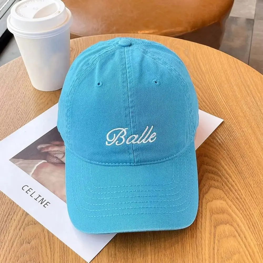 

Breathable Dopamine Baseball Cap Adjustable Washable Vintage Duck Tongue Cap Versatile Korean Style Outdoor Snapback Hat Summer